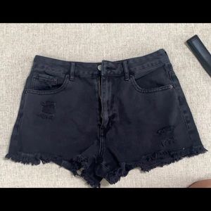 Pacsun High Rise Festival jean shorts